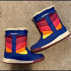 Merril size 12 kids snow boot sneakers!